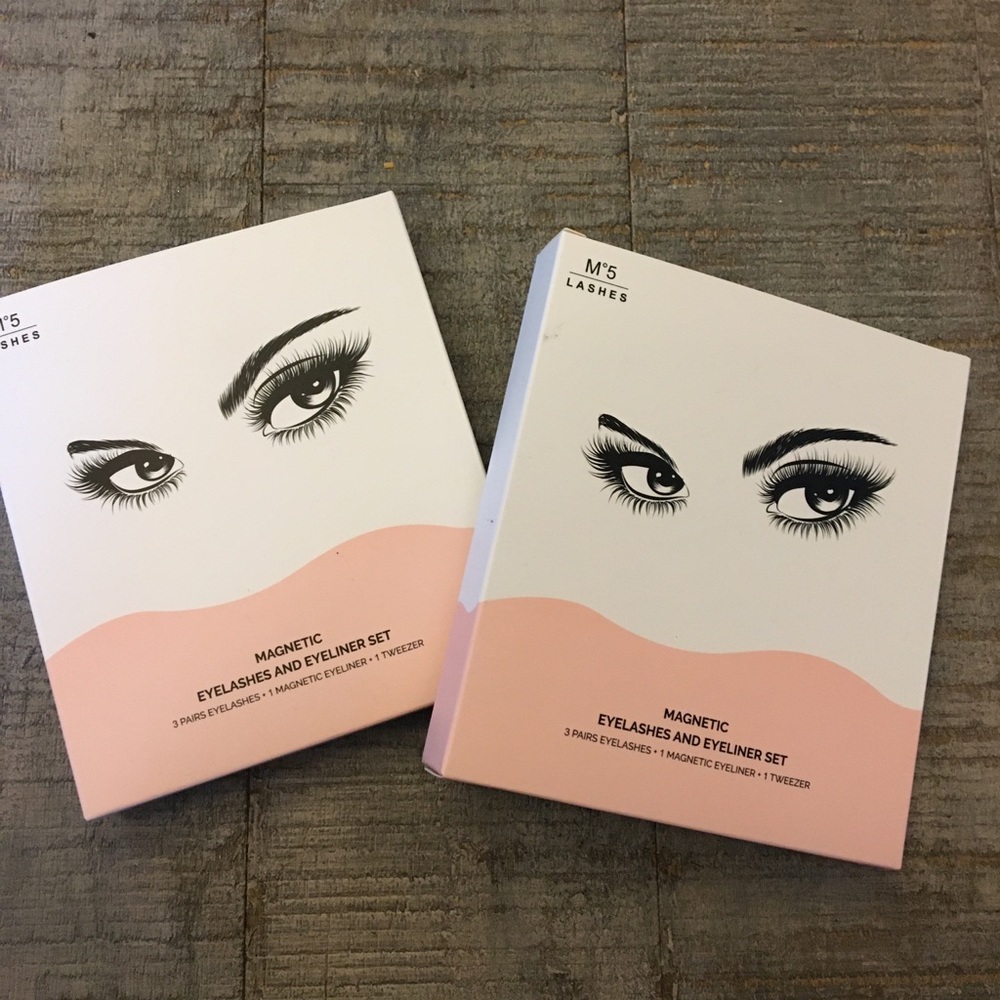 Magnetic eyeliner and lashes